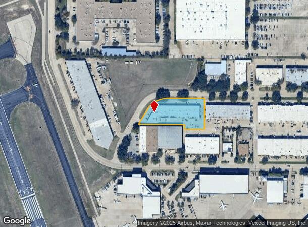  4300 Sunbelt Dr, Addison, TX Parcel Map