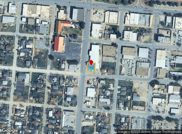  233 Butternut St, Abilene, TX Parcel Map