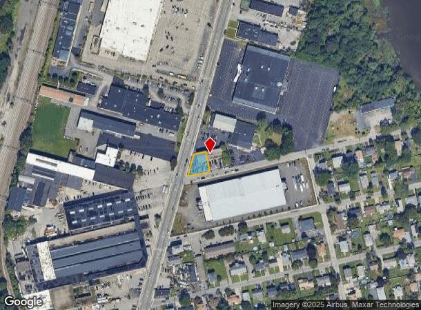 1478 Elmwood Ave, Cranston, RI Parcel Map