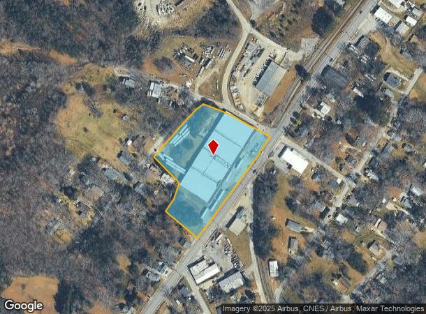  852 W Currahee St, Toccoa, GA Parcel Map