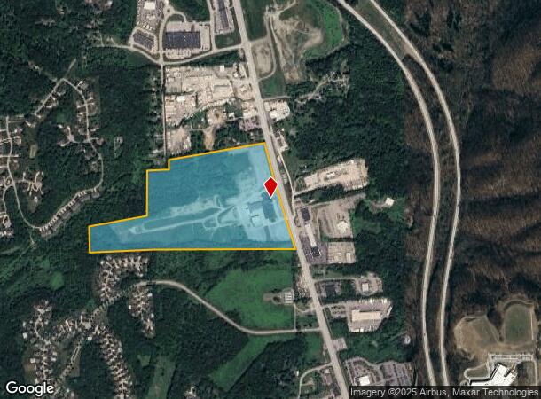 22035 Perry Hwy, Zelienople, PA Parcel Map