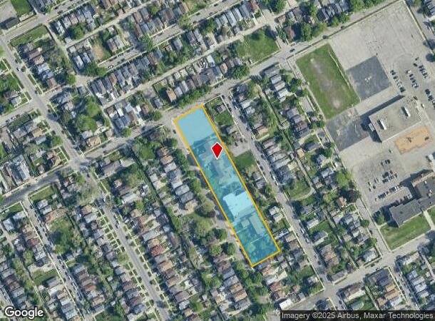  5900 Saint Lawrence St, Detroit, MI Parcel Map