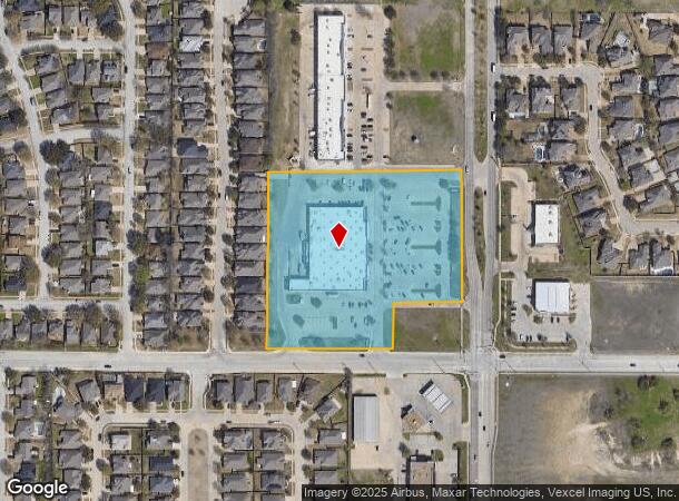 2130 Rufe Snow Dr, Keller, TX Parcel Map