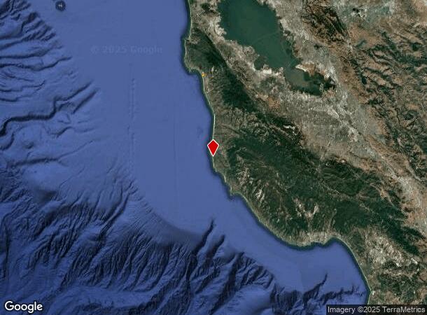  145 Cabrillo Hwy, Pescadero, CA Parcel Map