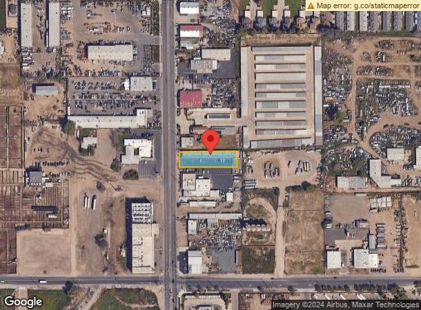  724 N Ben Maddox Way, Visalia, CA Parcel Map