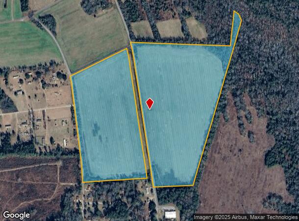 Chain Gang Rd, Eastover, SC Parcel Map