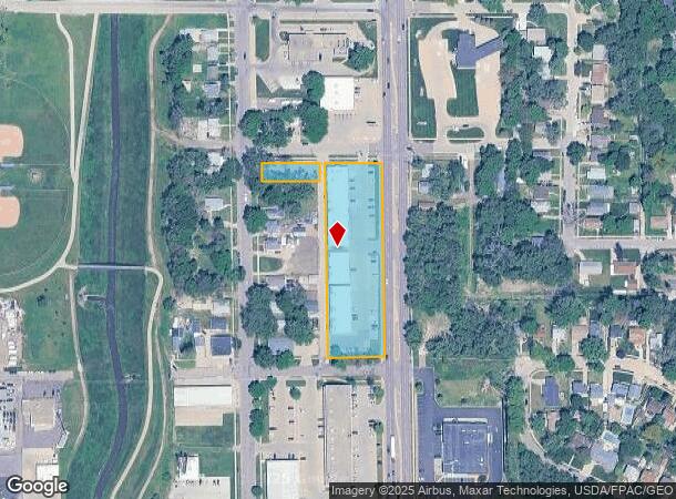 2001 Hamilton Blvd, Sioux City, IA Parcel Map