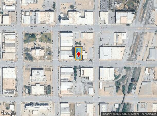 114 E Broadway Ave, Enid, OK Parcel Map