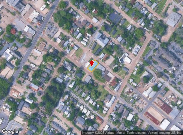  1309 Jefferson St, Lafayette, LA Parcel Map