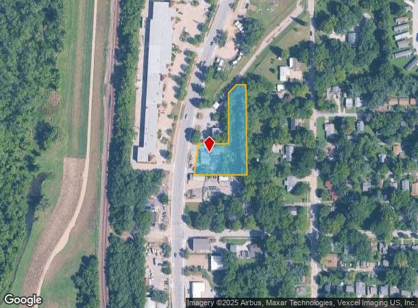 728 N 2Nd St, Lawrence, KS Parcel Map