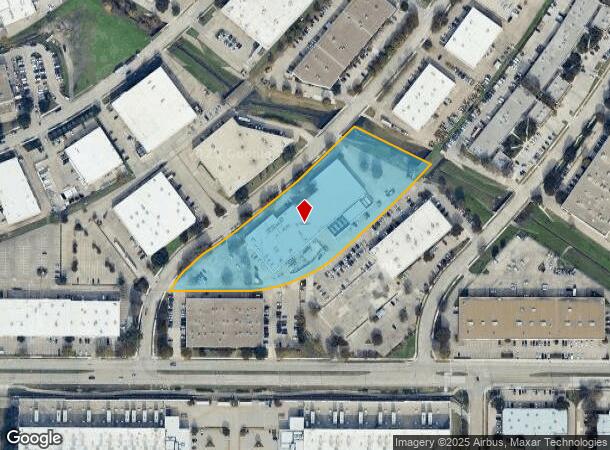 1660 Firman Dr, Richardson, TX Parcel Map