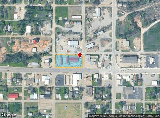 306 E Main St, Cushing, OK Parcel Map
