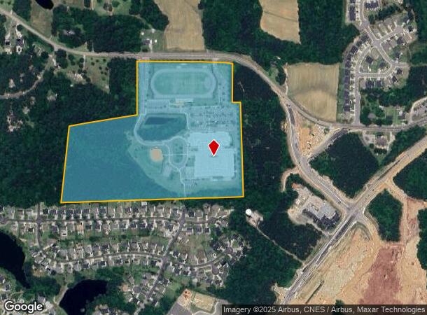  4700 Burlington Mills Rd, Rolesville, NC Parcel Map