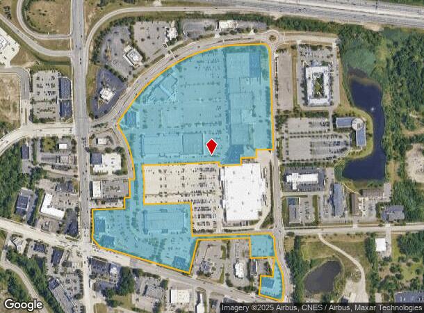  26045 Town Center Dr, Novi, MI Parcel Map