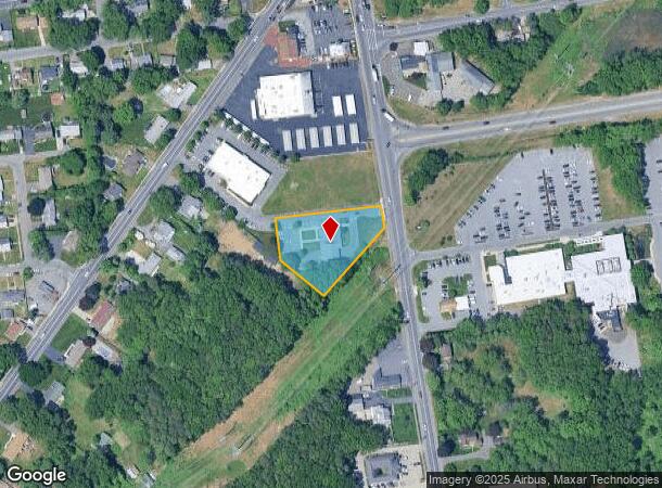  447 Montgomery St, Chicopee, MA Parcel Map