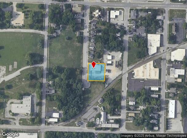  417 S Spring St, Independence, MO Parcel Map