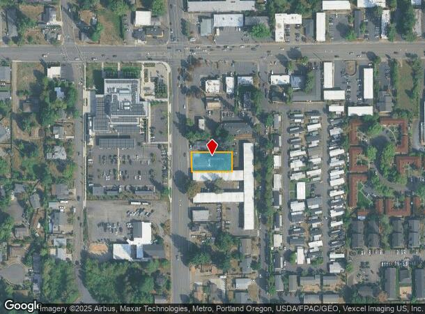 6160 Sw Hall Blvd, Beaverton, OR Parcel Map