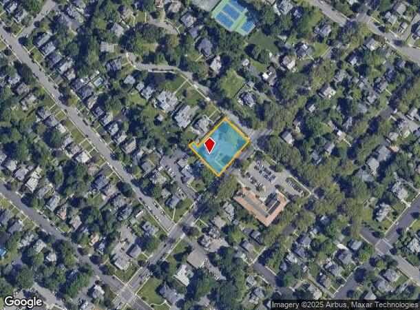  547 E Broad St, Westfield, NJ Parcel Map