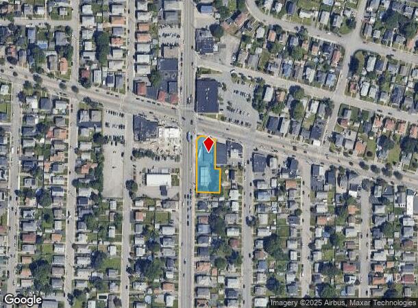  823 Newport Ave, Pawtucket, RI Parcel Map
