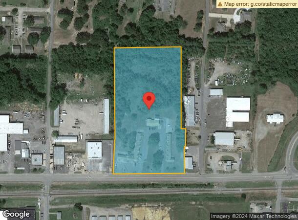  1401 E Broadway St, Morrilton, AR Parcel Map