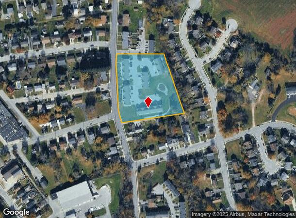 1300 Baer Ave, Hanover, PA Parcel Map