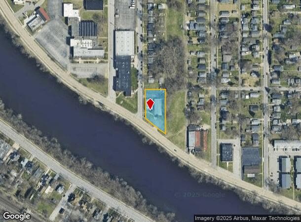  1303 Northside Blvd, South Bend, IN Parcel Map