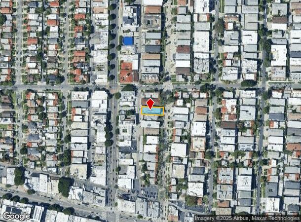  1115 S Wooster St, Los Angeles, CA Parcel Map