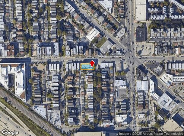  2754 N Artesian Ave, Chicago, IL Parcel Map