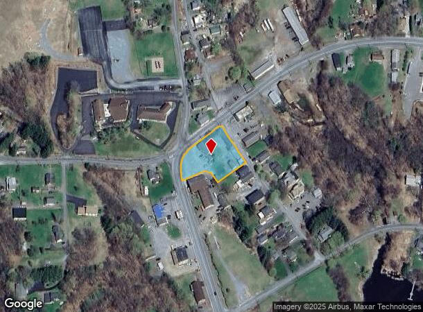 1406 Lake Ariel Hwy, Lake Ariel, PA Parcel Map