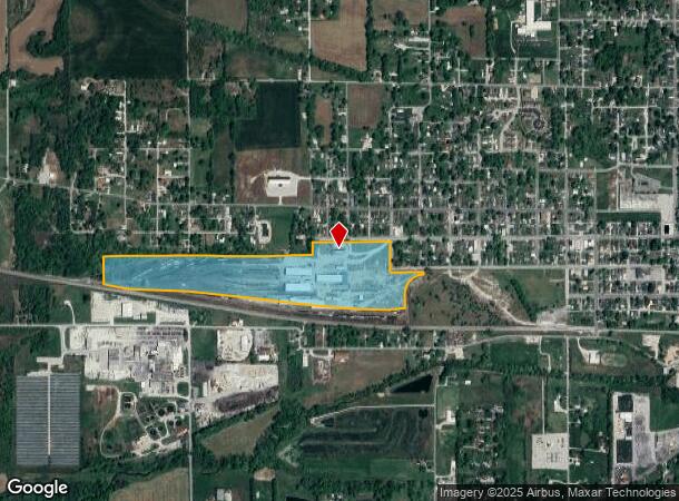  1723 W Walnut St, Washington, IN Parcel Map