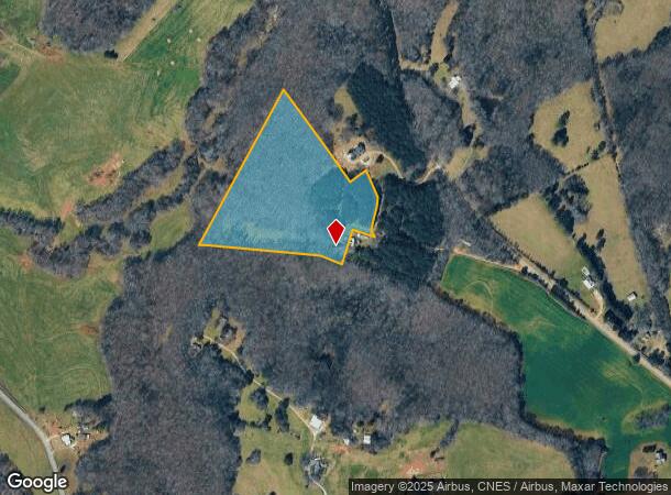 1085 Rock Quarry Rd, Danielsville, GA Parcel Map