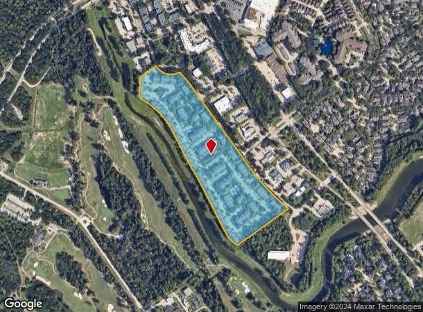  2611 Bens Branch Dr, Kingwood, TX Parcel Map