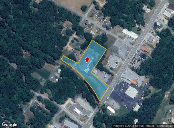  621 N Harper St, Laurens, SC Parcel Map