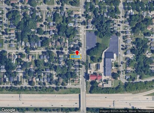  641 Diamond Ave Ne, Grand Rapids, MI Parcel Map
