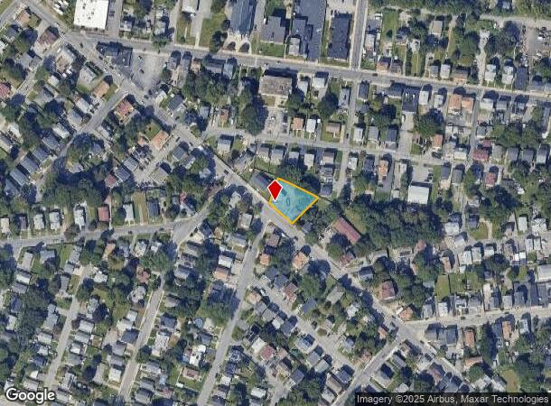 961 Douglas Ave, Providence, RI Parcel Map