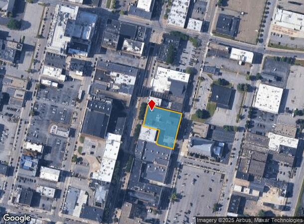 663 Main St, Buffalo, NY Parcel Map
