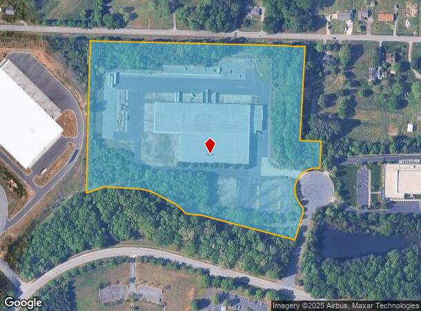 4040 Business Park Cir, Winston Salem, NC Parcel Map
