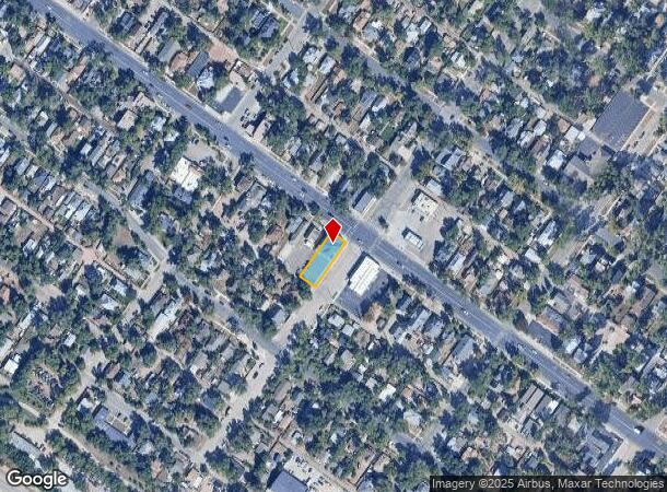 1501 W Colorado Ave, Colorado Springs, CO Parcel Map