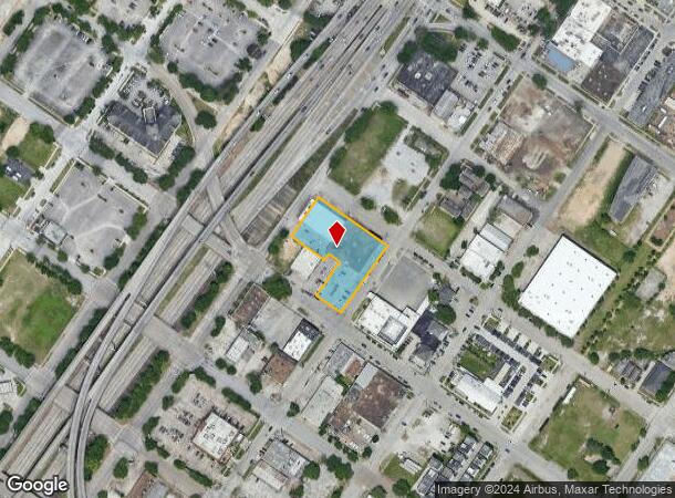  1503 Chartres St, Houston, TX Parcel Map