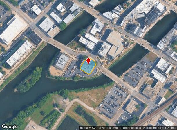 1 E Benton St, Aurora, IL Parcel Map