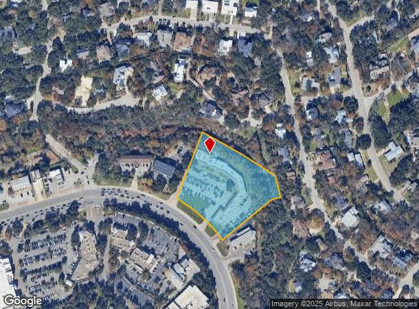  2712 Bee Caves Rd, Austin, TX Parcel Map