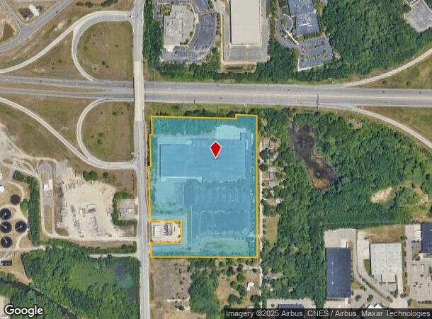  300 N Opdyke Rd, Auburn Hills, MI Parcel Map