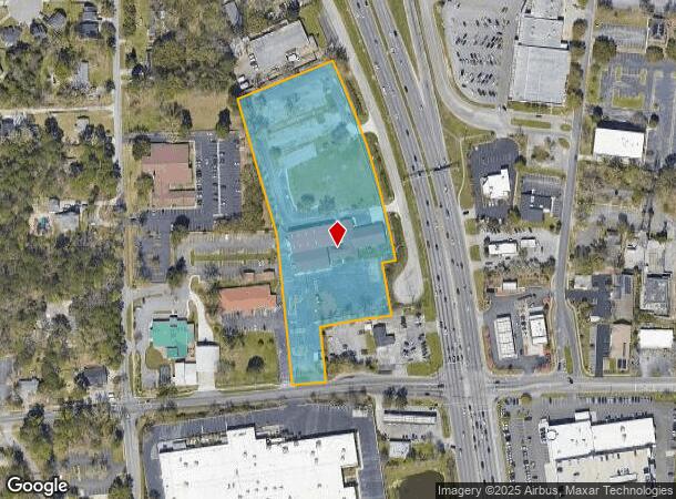  8717 Old University Blvd, North Charleston, SC Parcel Map