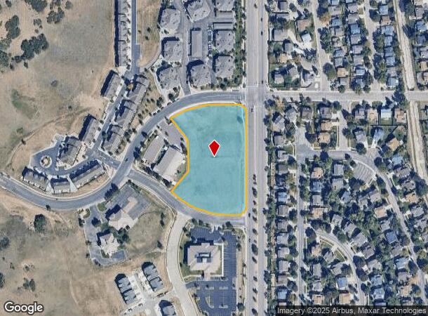 Chuckwagon Rd, Colorado Springs, CO Parcel Map