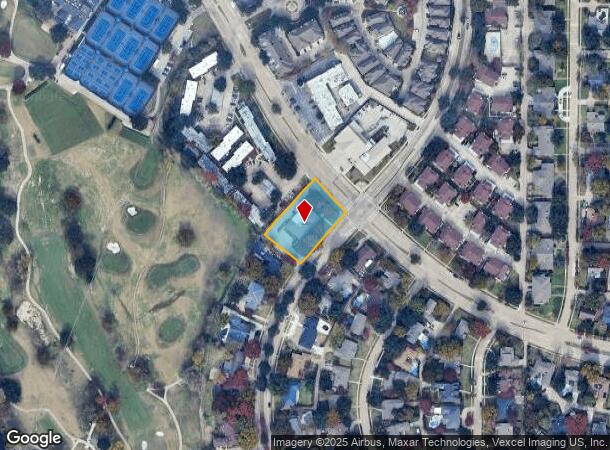  501 W Lookout Dr, Richardson, TX Parcel Map
