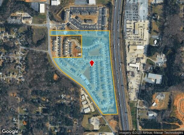 350 Curtis Pkwy Nw, Calhoun, GA Parcel Map
