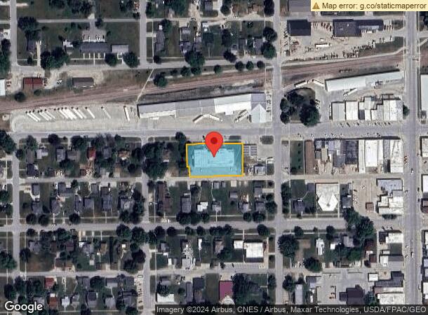  228 W Greene St, Postville, IA Parcel Map