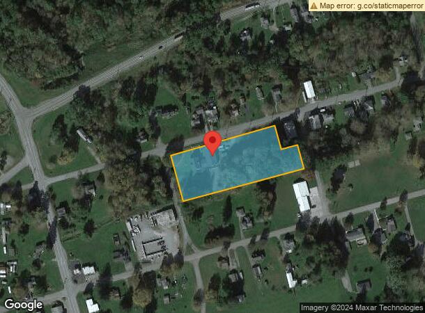  6640 Pike St, Portageville, NY Parcel Map