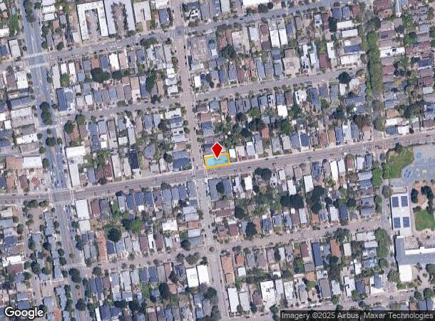  1601 Ashby Ave, Berkeley, CA Parcel Map