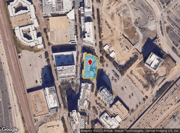  2345 N Houston St, Dallas, TX Parcel Map